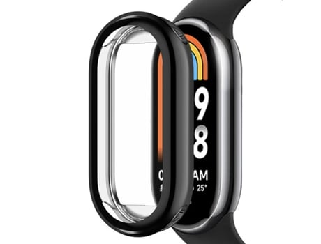 Funda de Protección Completa para Xiaomi Smart Band 8 Transparente