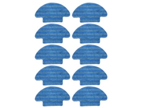 10 piezas Robot aspirador paño de mopa para piezas de Robot aspirador Conga serie 950