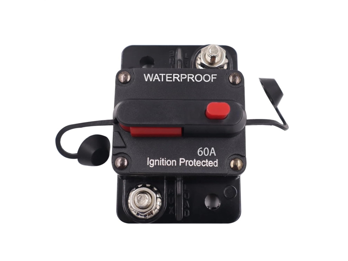 Disyuntor - 12-48v 30a-80a Accesorios Electrónicos Impermeables, Disyuntor De 60a - Para Baterías, Pesca De