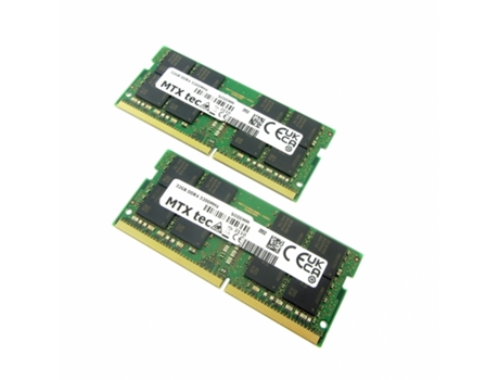 Memoria RAM MTXTEC 64 GB SODIMM DDR4 PC4-25600 3200Hz