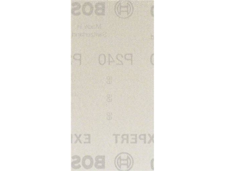 Malla de Lixa BOSCH Expert M480 para Lijadoras Orbitales - 93x186 mm - G 240 - 50 Un