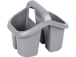 Escurrecubiertos Con Asa Gris 19.5X15.5X16Cm Venta Unitaria