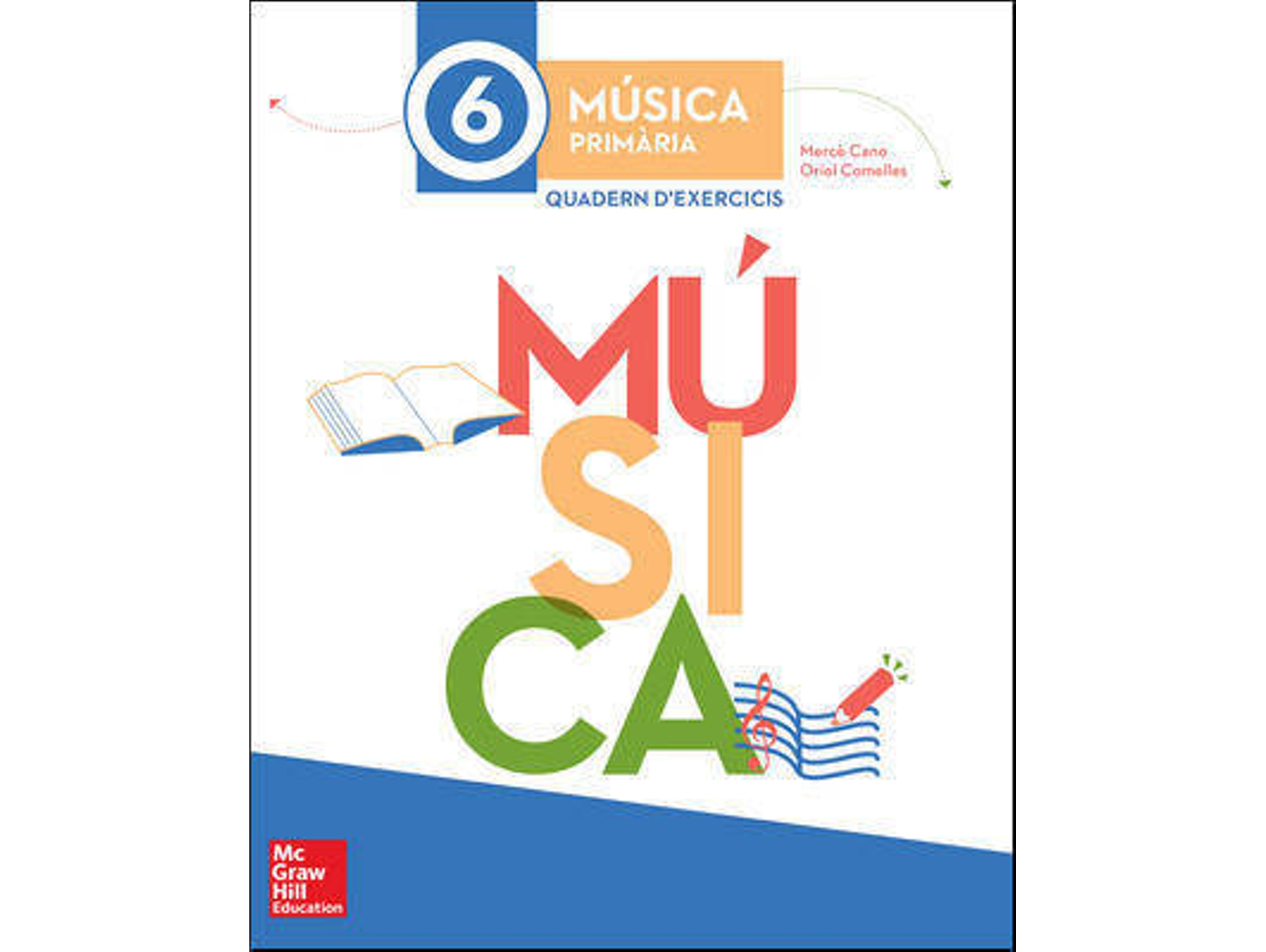 Libro Quadern Música 5E.Primaria de Merce Cano I Nogue (Catalán)