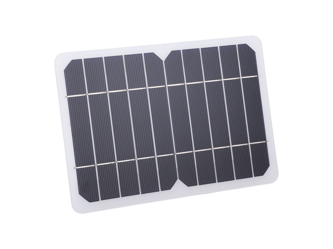 Panel Solar De Carga De Alta Eficiencia 5w 5v Para Luz Baja, Eco-friendly, Cargador Solar Portátil Para Exterior
