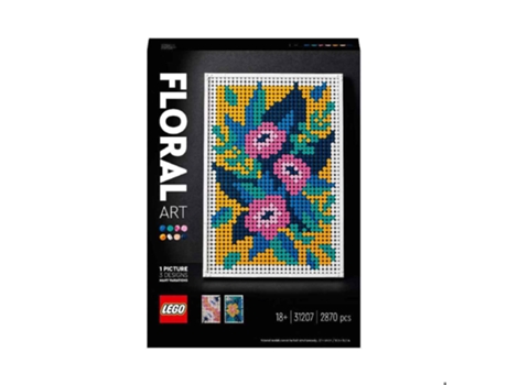 LEGO Art Arte Floral 31207 (Edad Mínima: 18 Años - 2870 Piezas)