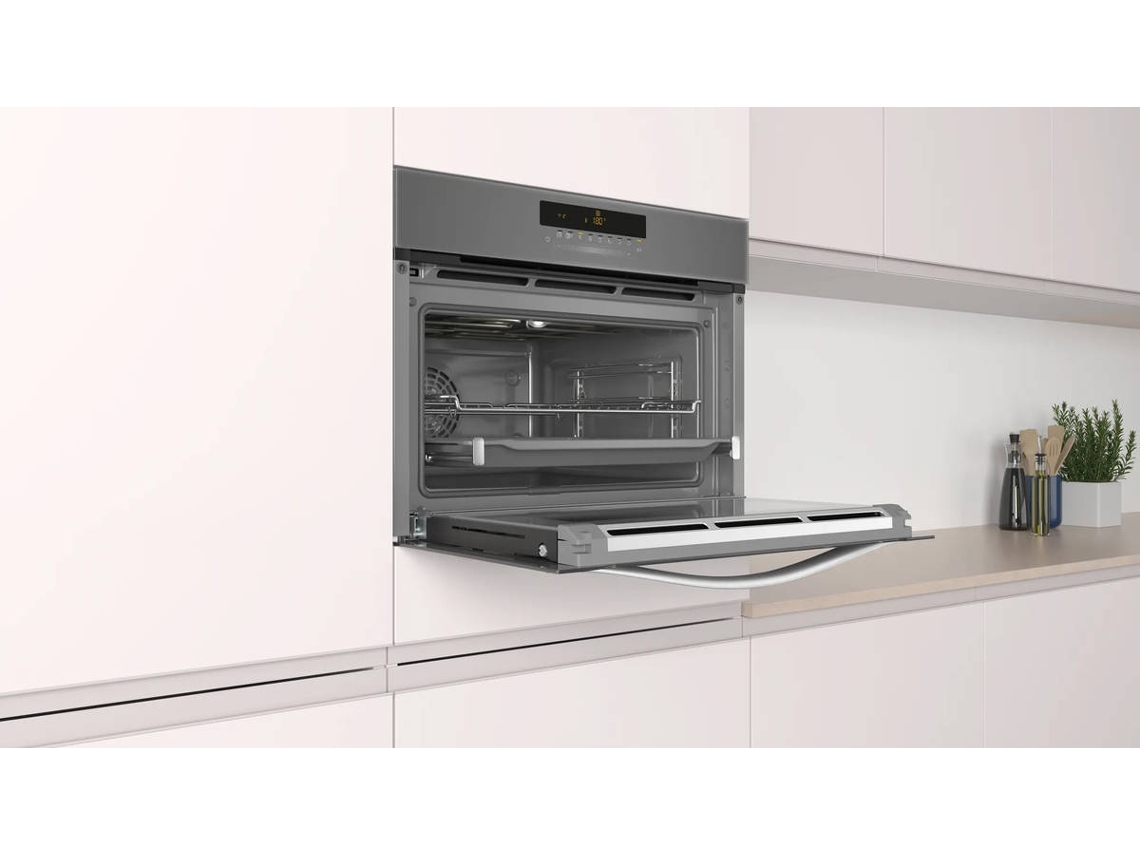 Horno Compacto BALAY 3CB5878A6 (47 L - 59.4 cm - Hidro y Pirolítico - Gris)