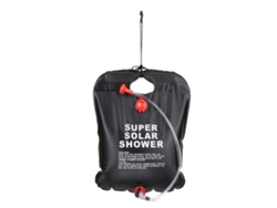 Bolsa de ducha solar de 10 l para camping y senderismo