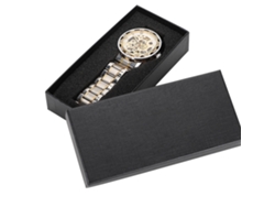 Reloj De Pulsera Mecánico Impermeable Para Hombre En Oro Blanco