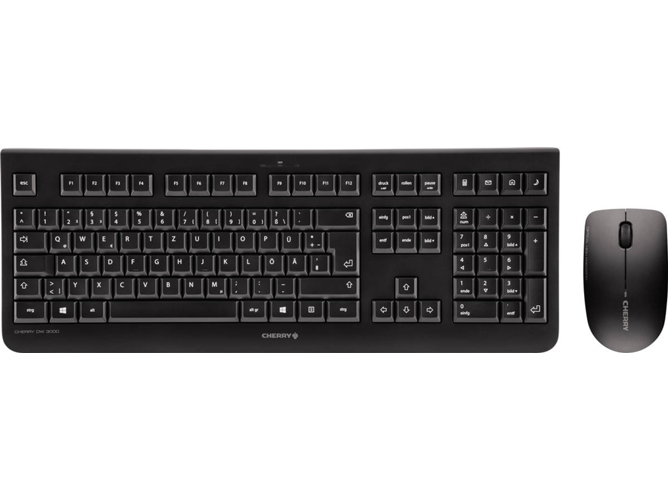 Teclado CHERRY DW 3000 (Inalámbrico - Layout Alemán - Teclado Numérico)