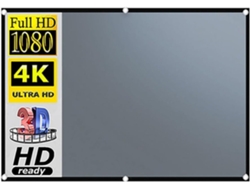 Pantalla De Proyección, Cortina Opaca Para Proyector 16:9, 50 60 72 84 92 100 110 Pulgadas, Pantalla De