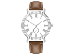 Reloj De Pulsera Zhoulianfa Quartz, Signo Zodiacal Estrella, Malla De Silicona, Plateado, Sencillo, Para Hombre