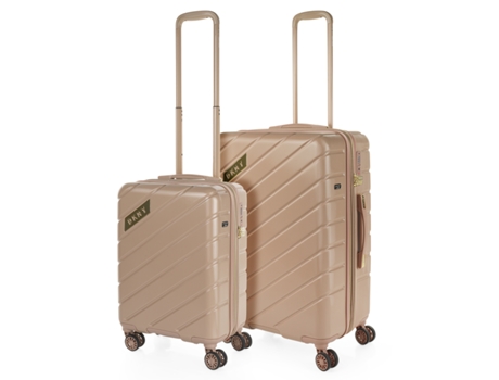 Juego De Maletas Pc DKNY DKNY-411 Bias Hs cappuccino (44,5X67,5X28,5 Cm - 72L)