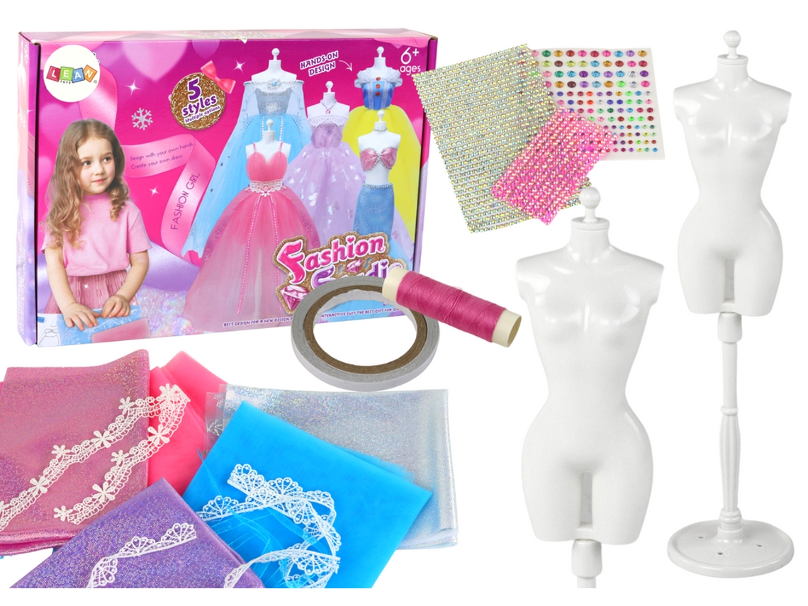 Kit de confección artística creativa de vestidos B.active