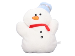 2026 Muñeco De Nieve De Peluche Suave Lavable Almohada Cojín Regalo Navideño 45cm