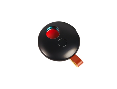 detector de infrarrojos cámara portátil q68 escáner pir sensor de luz alarma inteligente anti-mirando alerta de seguridad negro