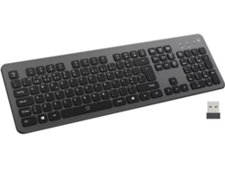 Teclado Wireless Retroiluminado - diseño PT  