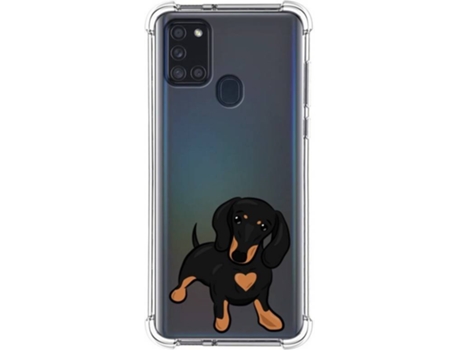 Carcasa Samsung Galaxy A21s TUMUNDOSMARTPHONE Dibujos Antigolpes Perros 04 Multicolor
