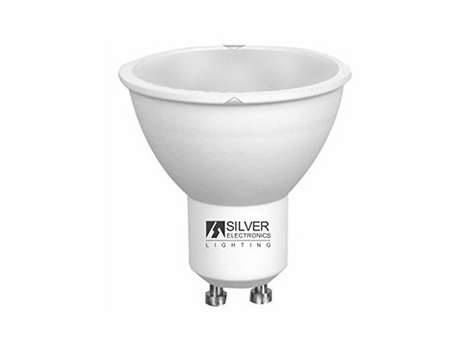 Bombilla Eco SILVER ELECTRONICS GU10 4W Luz Cálida