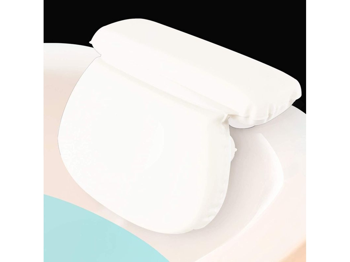 2026-almohada De Baño Ergonómica Impermeable Antideslizante Soporte Cabeza Cuello Confort Premium