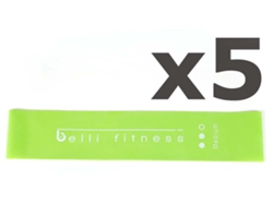 Banda Elástica BELLIFITNESS 55 Verde Medio