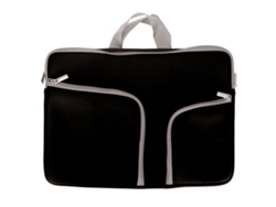 Mochila para portátil de 15,6 pulgadas con correa cómoda, portátil para portátiles de 14/15/15,6 pulgadas, negra YHL