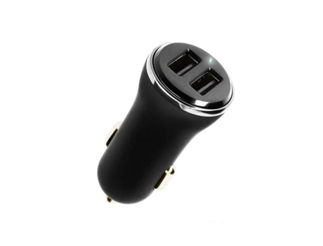 Cargador Coche Supertouch Dual 2 Usb-A con Cable Tipo Usb-C Negro