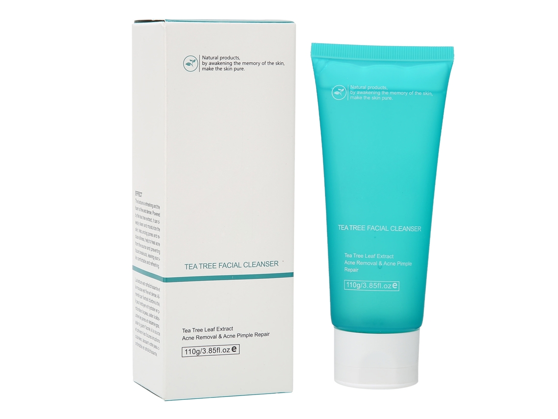 Limpiador facial para el tratamiento del acné y el control de la grasa, 110 g