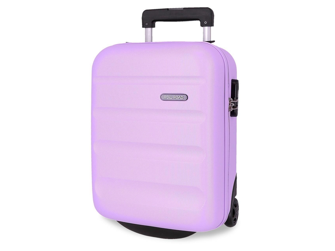 Maleta de cabina ROLL ROAD Flex Lavanda (31x40x20cm - 33L)