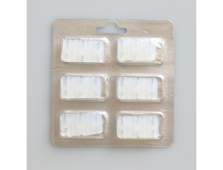 Accesorios para aspiradoras de mano, 6 piezas, para Vorwerk, tabletas perfumadas de jazmín, Vk118, Vk120, Vk135, Vk136, Vk140, Vk150