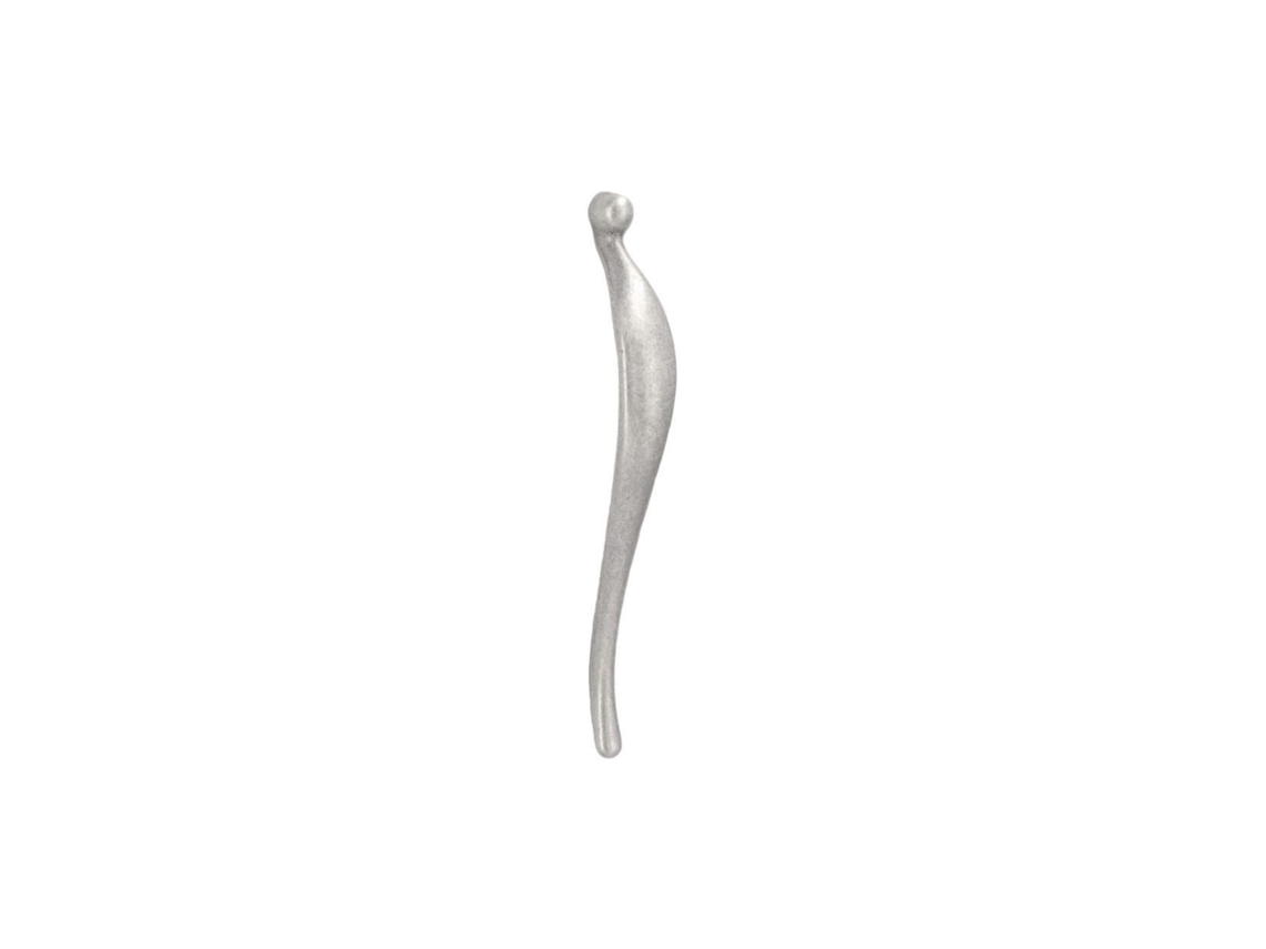 Tirador para mueble Aleación de zinc. Estilo Contemporáneo. Distancia entre ejes 224. Plata vieja rayada HARDWAREXCHANGE