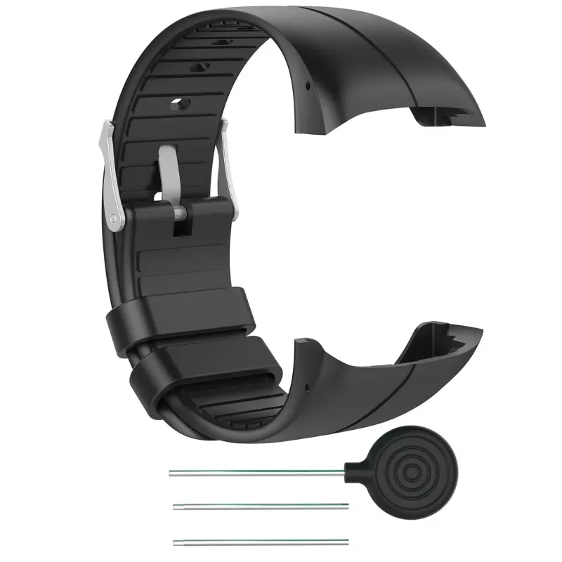 Pulsera Szsmart Reloj Negra L Polar M400/m430