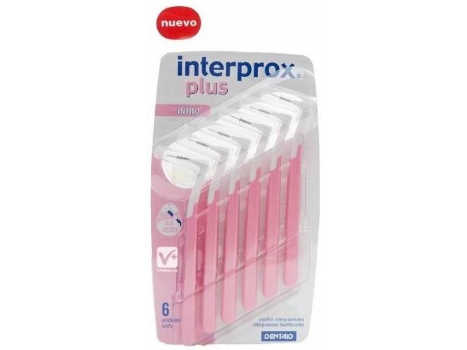 Cepillo Interdental INTERPROX Plus Nano 6 Unidades (2 g)