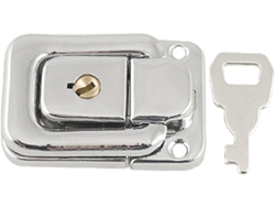 Cajón De Metal Color Plata - Rectangular Cerradura Básica Con Llave (5dec1d1cc9a6edb3cb21acd87e77...