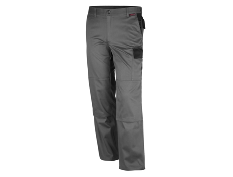 Pantalones de Trabajo QUALITEX WORKWEAR Image Algodón Reforzado (Gris - Tam: 24)