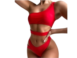 Fasst-traje De Baño Monoblock Sexy Para Mujer Con Diseño De Escote Y Ajuste Elástico, Ideal Para Playa Y Piscina