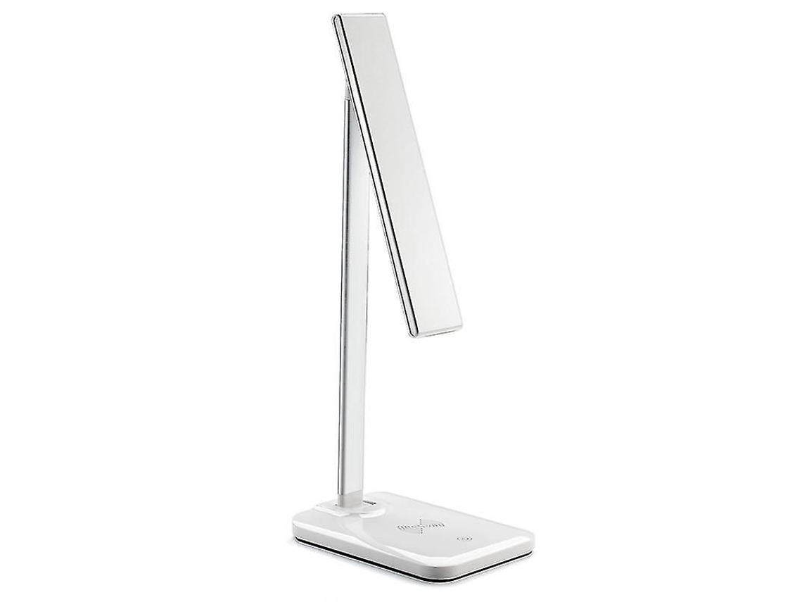 Lámpara De Oficina Led Con Puerto De Carga Usb Y Carga Inalámbrica, Control De Presión.