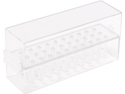 Cubo De Almacenamiento Multifuncional Con 30/48 Orificios Para Taladro De Uñas Y Estuche Para Equipos De Manicura.
