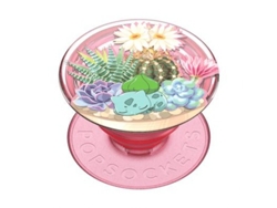 POPSOCKETS Pop Grip para Smartphones Estándar Bulbasaur Pokémon Terrario Multicolor
