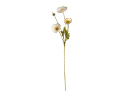 Amapolas artificiales, 4 cabezas, paquete de 5