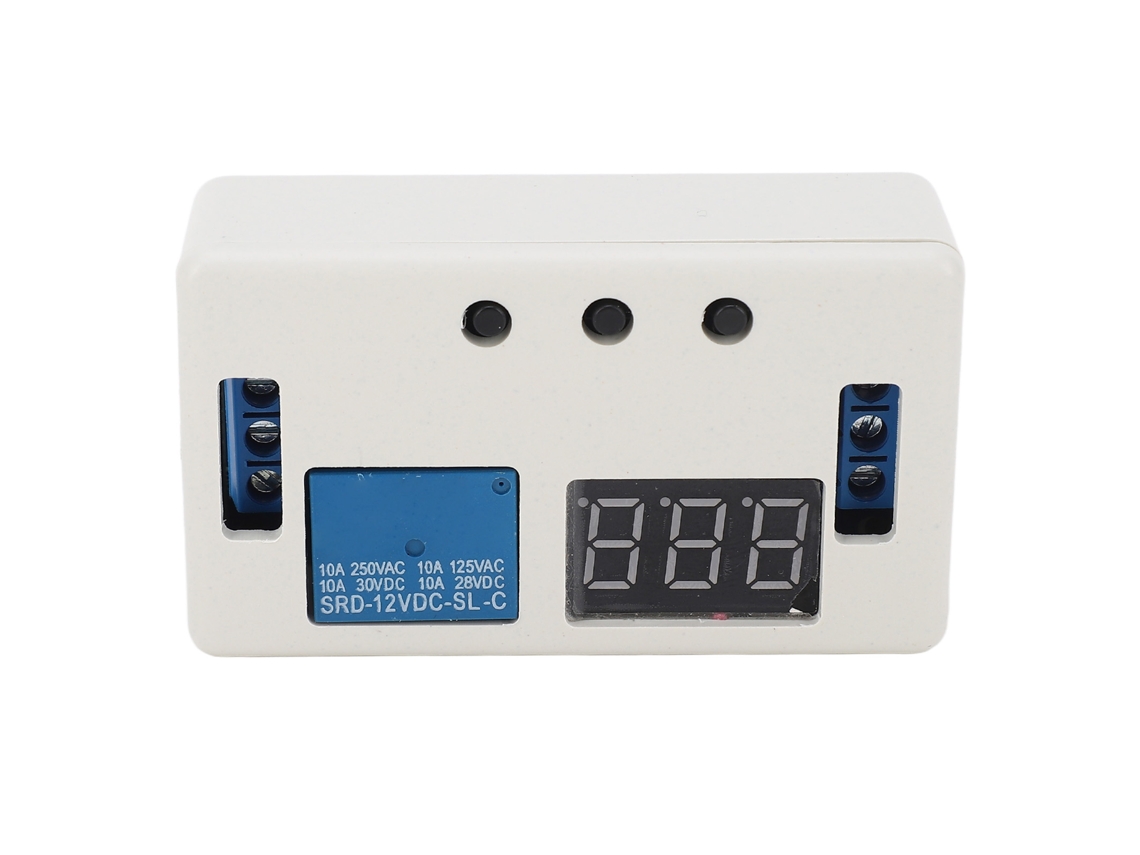 2026-módulo De Relé De Retardo Temporal Dc 12v Timer Digital Ajustable Interruptor De Control Plc