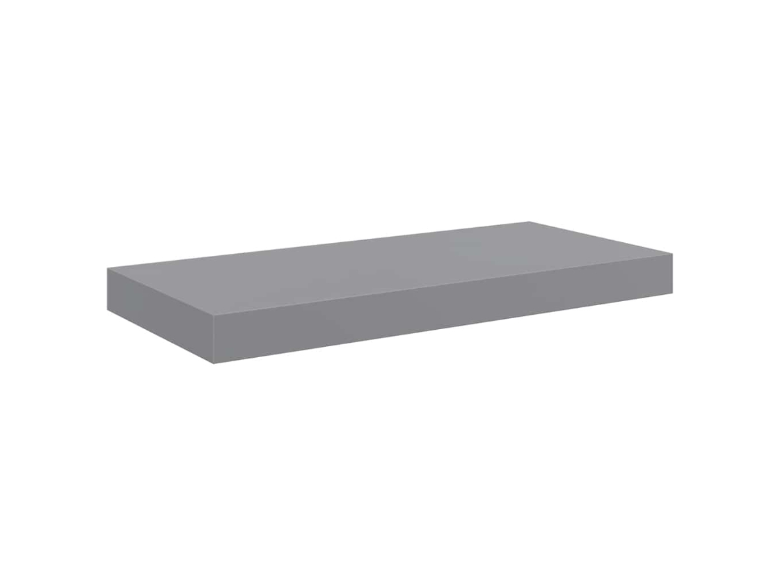 Maison Exclusive - Estante Flotante De Pared Mdf Gris 50x23x3,8 Cm