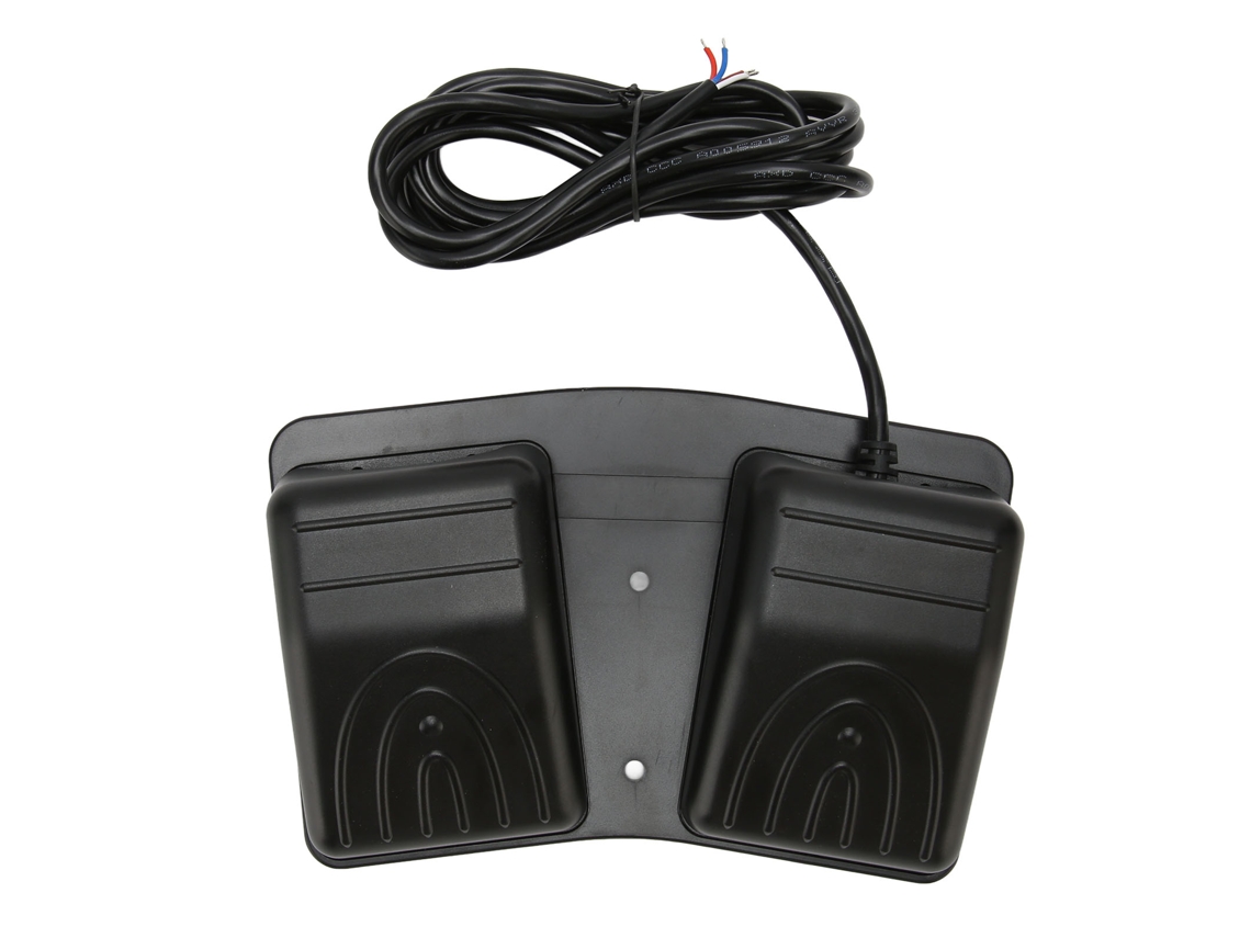 Pedal De Interruptor De Pé Duplo Com Autobloqueio Impermeável 16a Para Eletrodomésticos E Ferramentas Elétricas