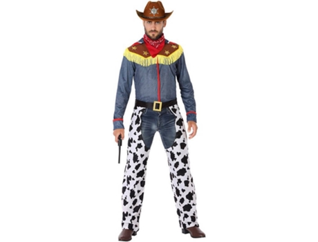 Disfraz de Hombre DISFRAZZES Vaquero Con Zahones (Talla: M-L - 52/54)