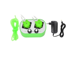 Bomba Peristáltica Mini Automática Autoaspirante (19-120ml/min)*2, Motor Dc 24v 1a, Regulación De Velocidad, 3 Rodillos, Doble Cabez