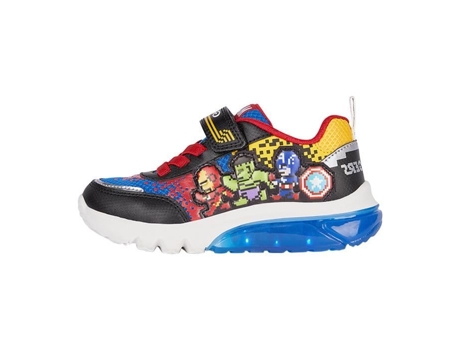 Zapatillas de Hombre GEOX Ciberdron Scratch Royal Outro Negro (34)