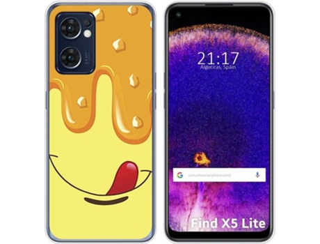 Carcasa Oppo Find X5 Lite 5G TUMUNDOSMARTPHONE Dibujos Helado Vainilla Multicolor
