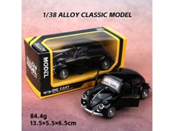 Coche miniatura de aleación metálica, escala 1/43, con mecanismo de fricción, juguete para niños. MDUG