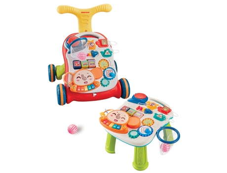 Play & Grow Andador 3 en 1 Rojo KIKKA BOO