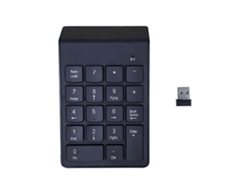 Teclado numérico inalámbrico de 2,4 GHz, extensiones de teclado numérico para contabilidad financiera, 10 teclas para portátiles y PC. Everley891
