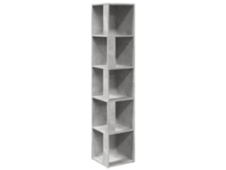 Mueble de esquina en derivados de madera gris cemento MAISON EXCLUSIVE